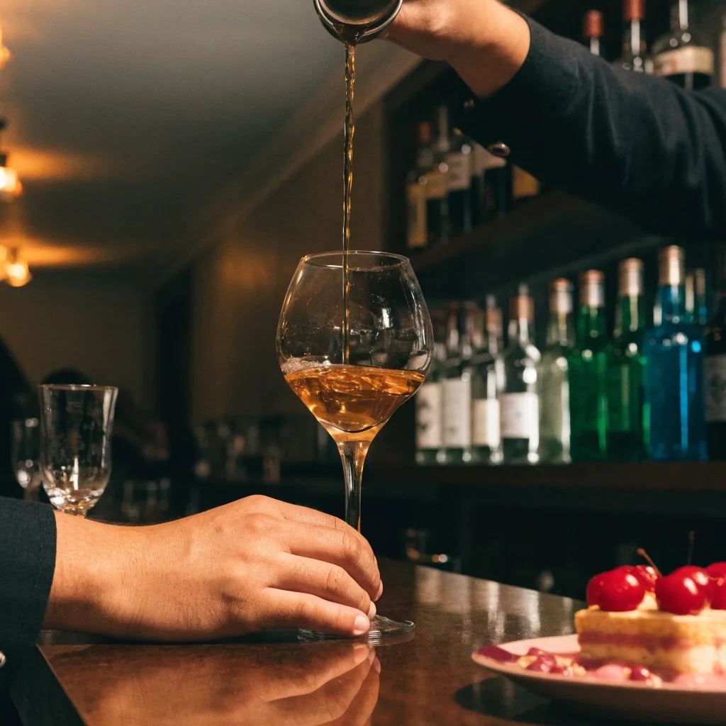 Kolacja w części restauracyjnej kameralnego lounge na Ruskiej